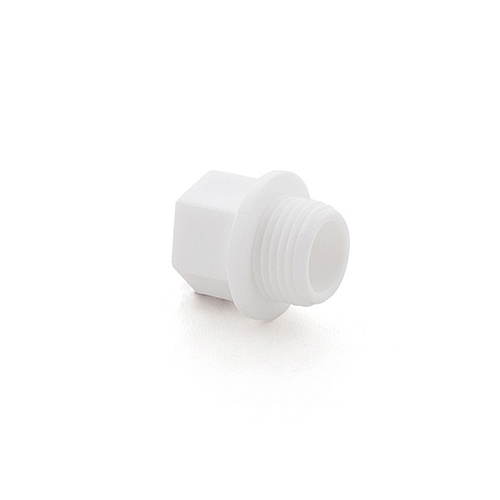 Заглушка резьбовая PPR 1", PN25 белый, РТП